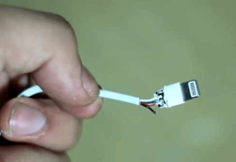 iPhone lightning cable fix