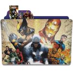 Marvel folder icon