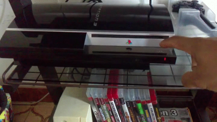 PS3 blinking red light