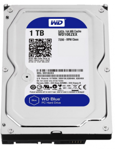 WD Blue 1TB Desktop Hard Drive 3.5 Inch 7200 RPM
