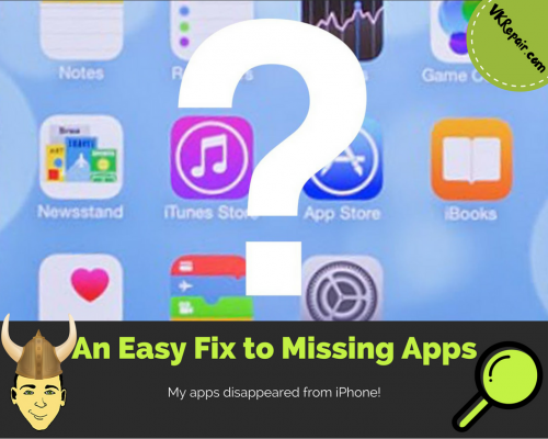 Apps Disappeared From iPhone Solution Guide