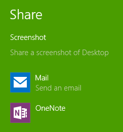 share screenshot Windows 10