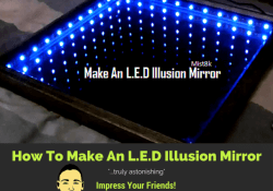 how to make an led Illusion mirror