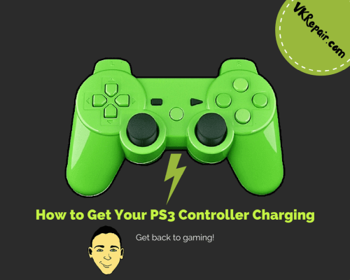 ps3 controller not charging