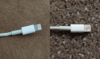 dirty lightning cable iPhone