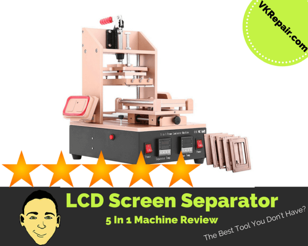 lcd screen separator removal machine