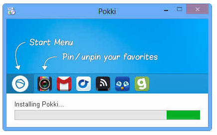 pokki Start Menu in Windows 8.1