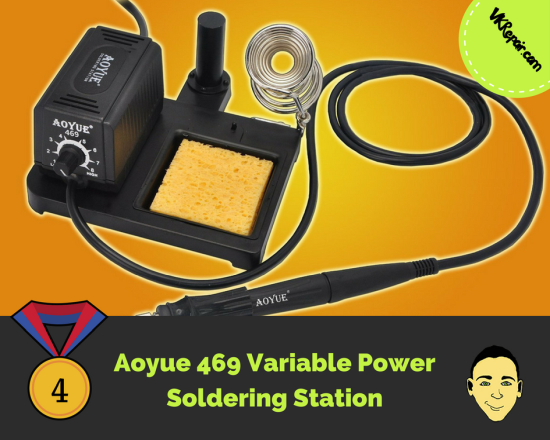 Aoyue 469 Variable Power 60-Watt Soldering Station