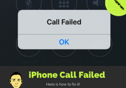 iPhone call failed