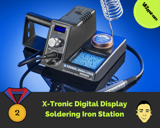 X-Tronic Model #3020 XTS Digital Display Soldering Iron Station