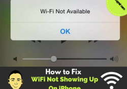 WiFi not showing up on iPhone