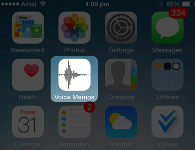 voice memo app ios