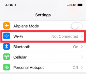 how to connect to wps on iphone