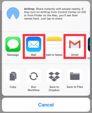 share-to-email-iphone