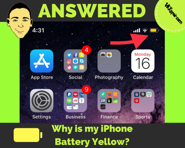 why-is-my-iphone-battery-yellow